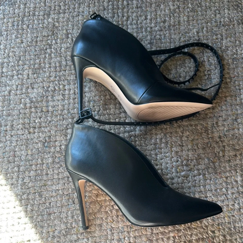 Jessica Simpson Black Studded Women's Shoes - Picture 7 of 10